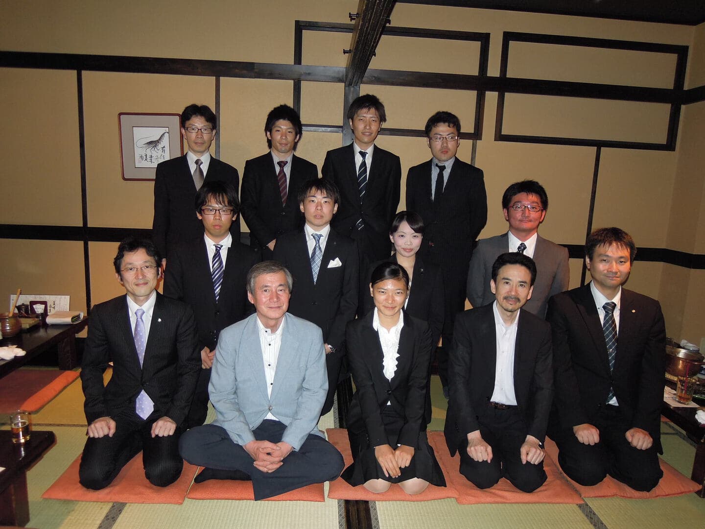 新潟生命歯学部 平成26年度埼玉県人会報告 集合写真