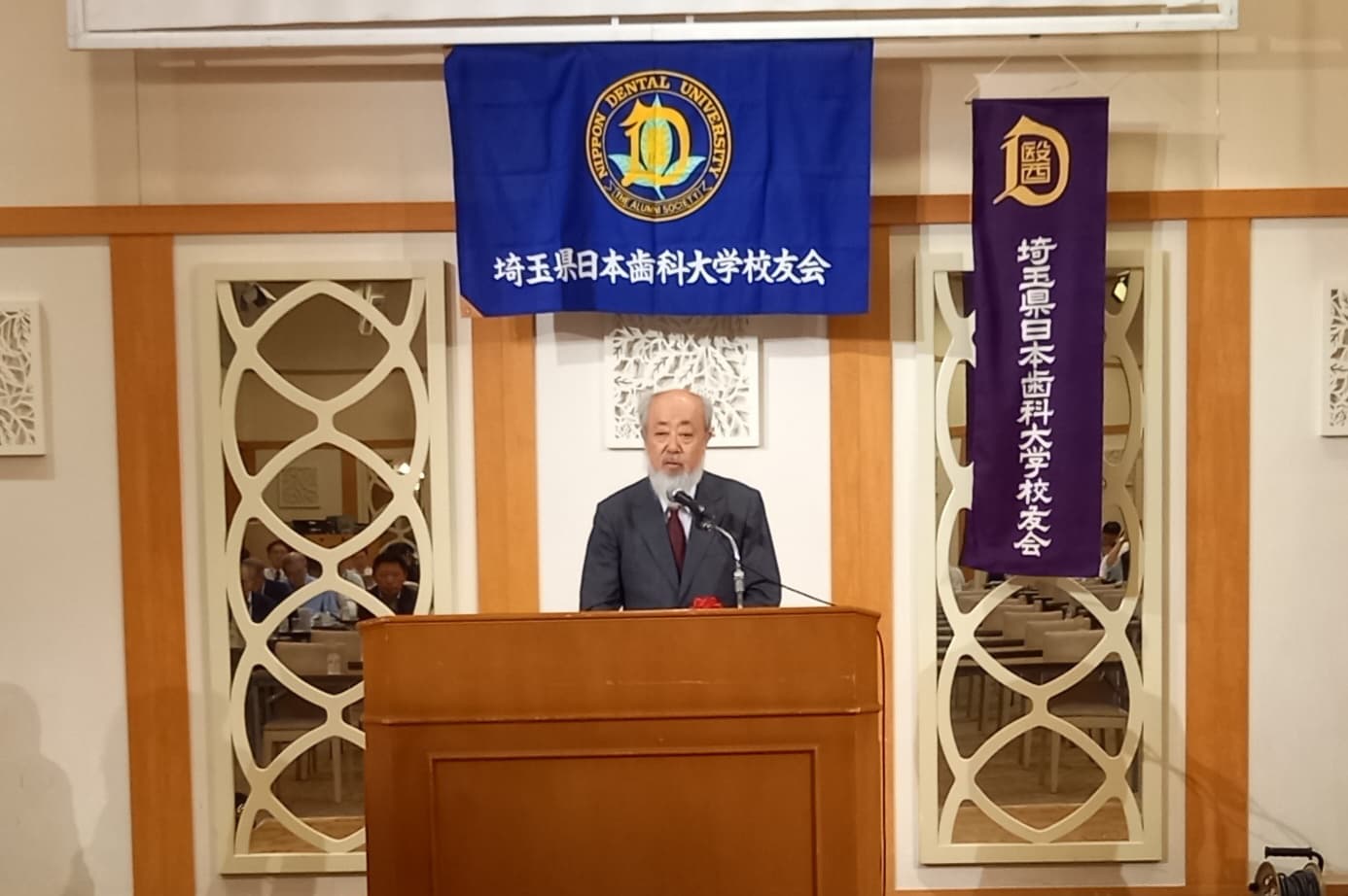 日本歯科大学校友会 新年会の様子